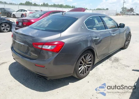 2014 Maserati Ghibli S Q4 z USA, uszkodzony, nr VIN ZAM57RTA9E1106664